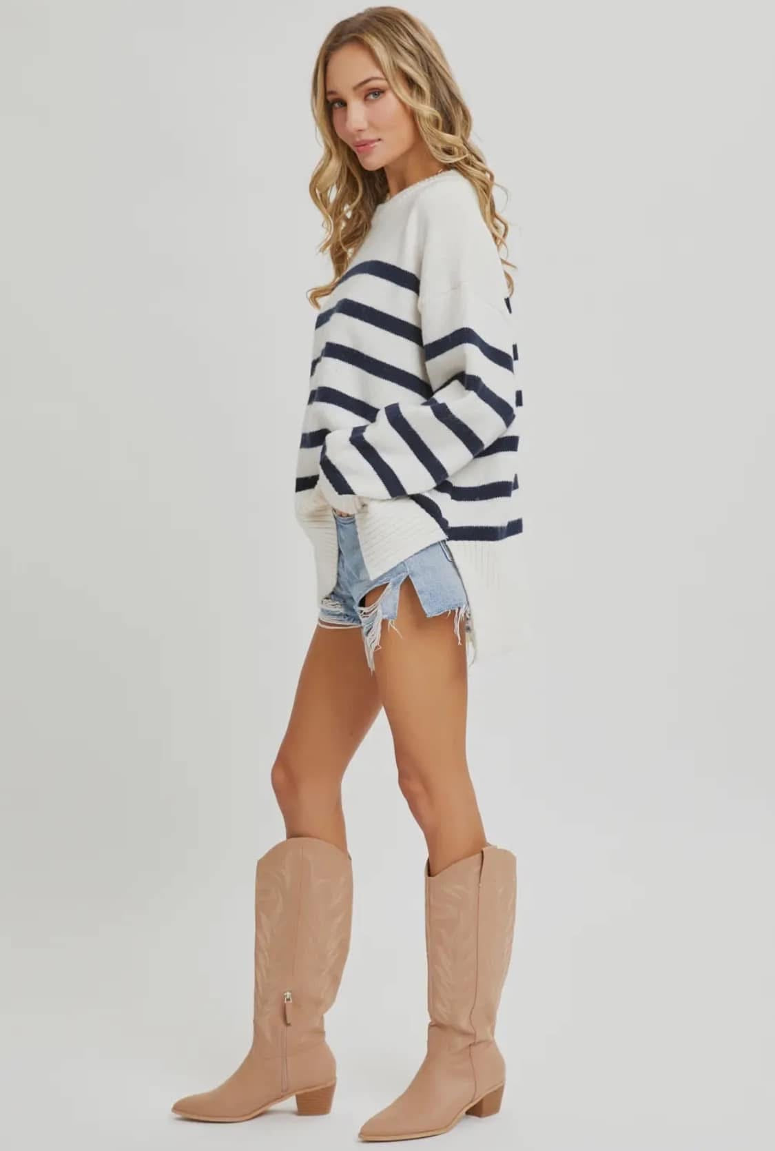 Kaya Stripe Sweater