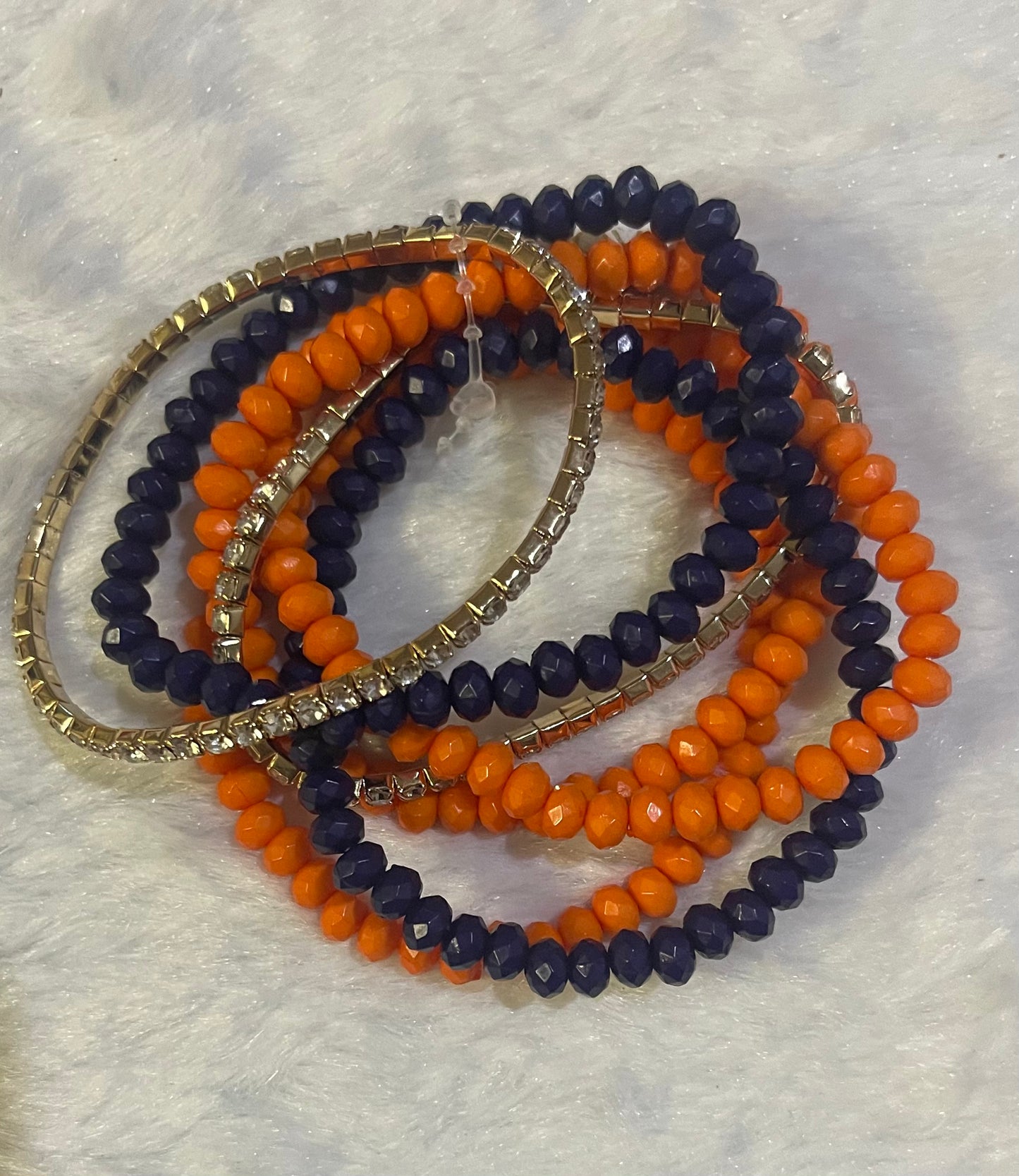 Game Day stackable bracelet