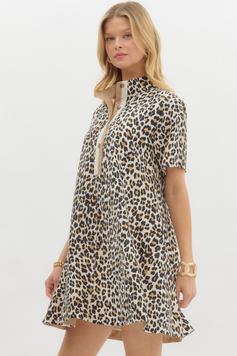 Kristi Leopard Dress