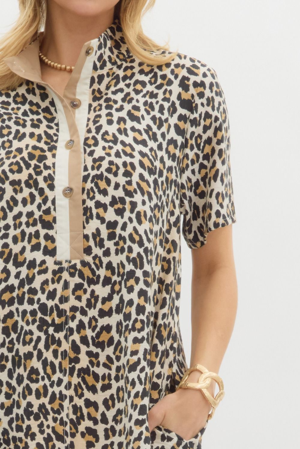 Kristi Leopard Dress