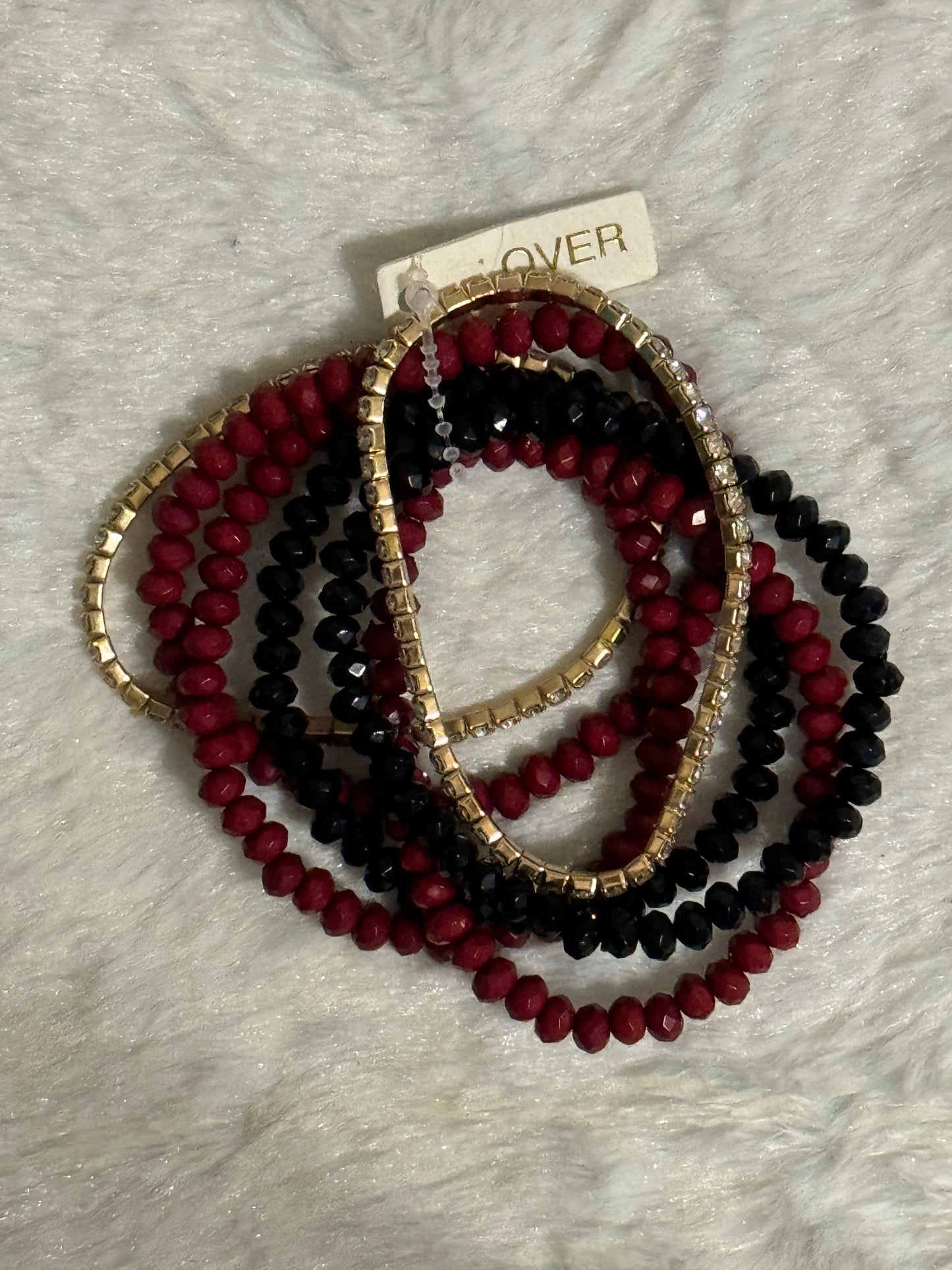 Game Day stackable bracelet