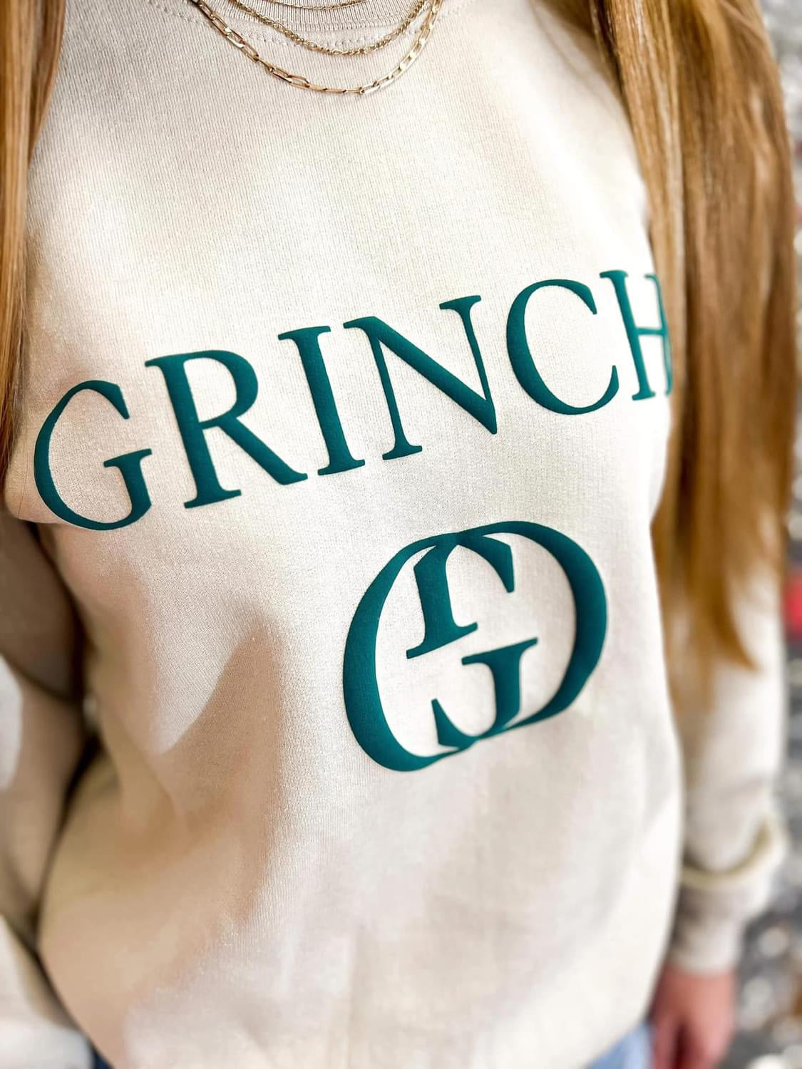 Grinchi sweatshirt
