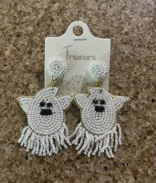 Ghost earrings
