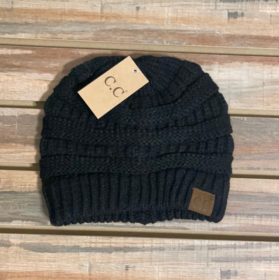 C.C. Exclusives Messy Bun Beanie Tail