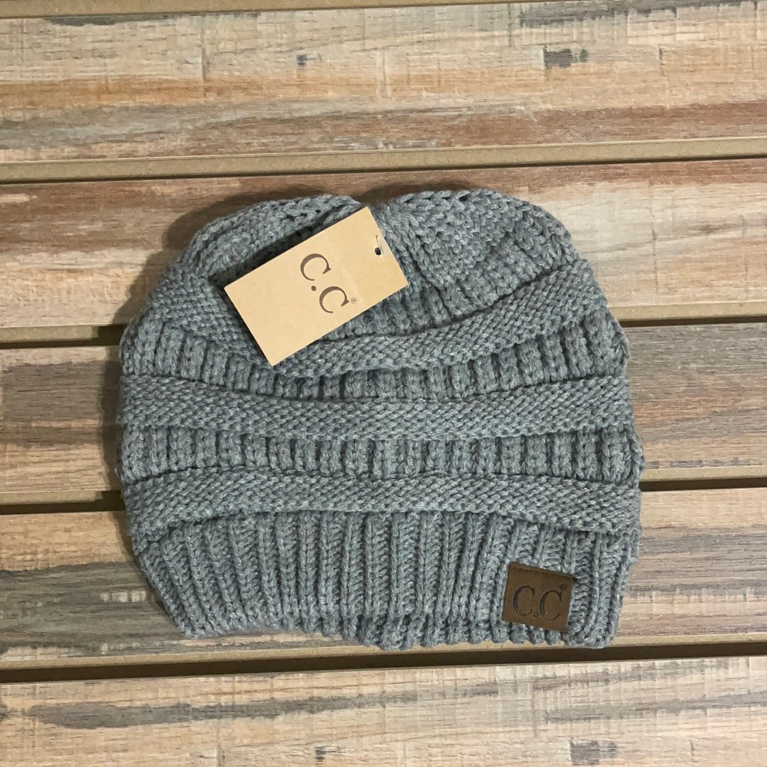 C.C. Exclusives Messy Bun Beanie Tail