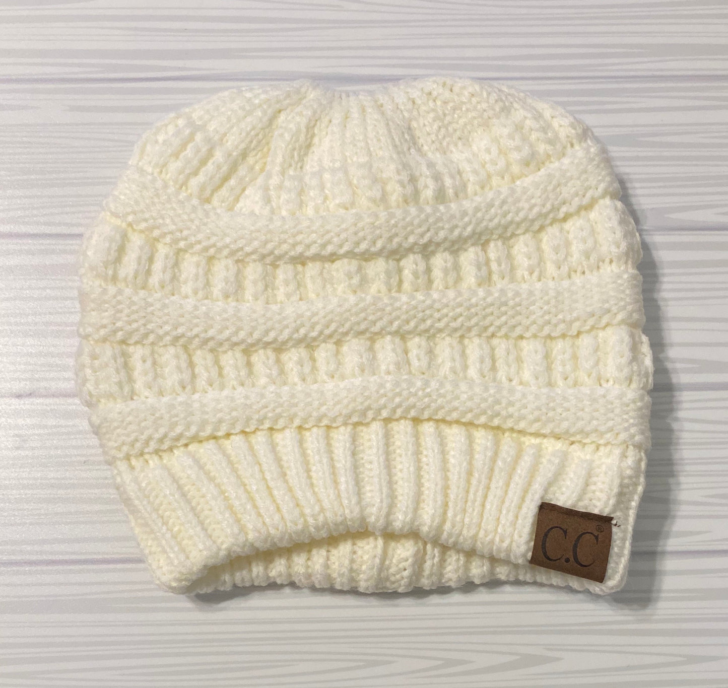C.C. Exclusives Messy Bun Beanie Tail
