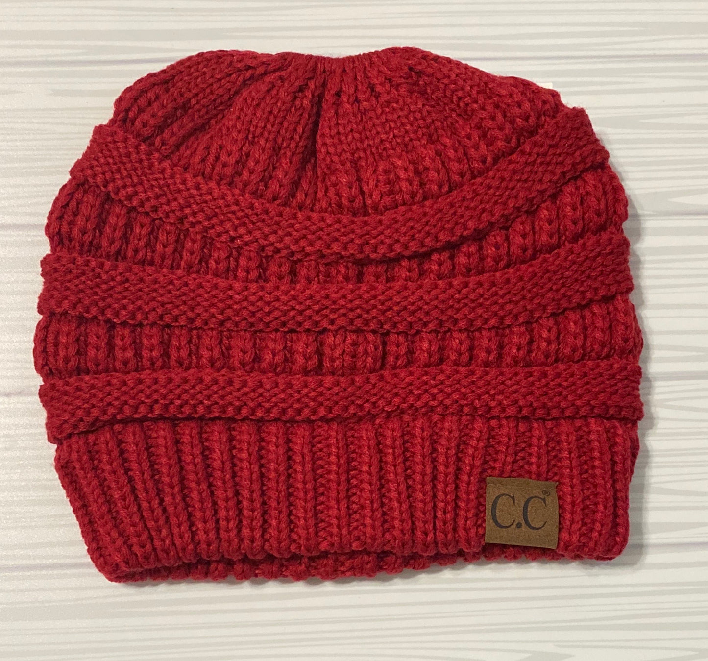 C.C. Exclusives Messy Bun Beanie Tail
