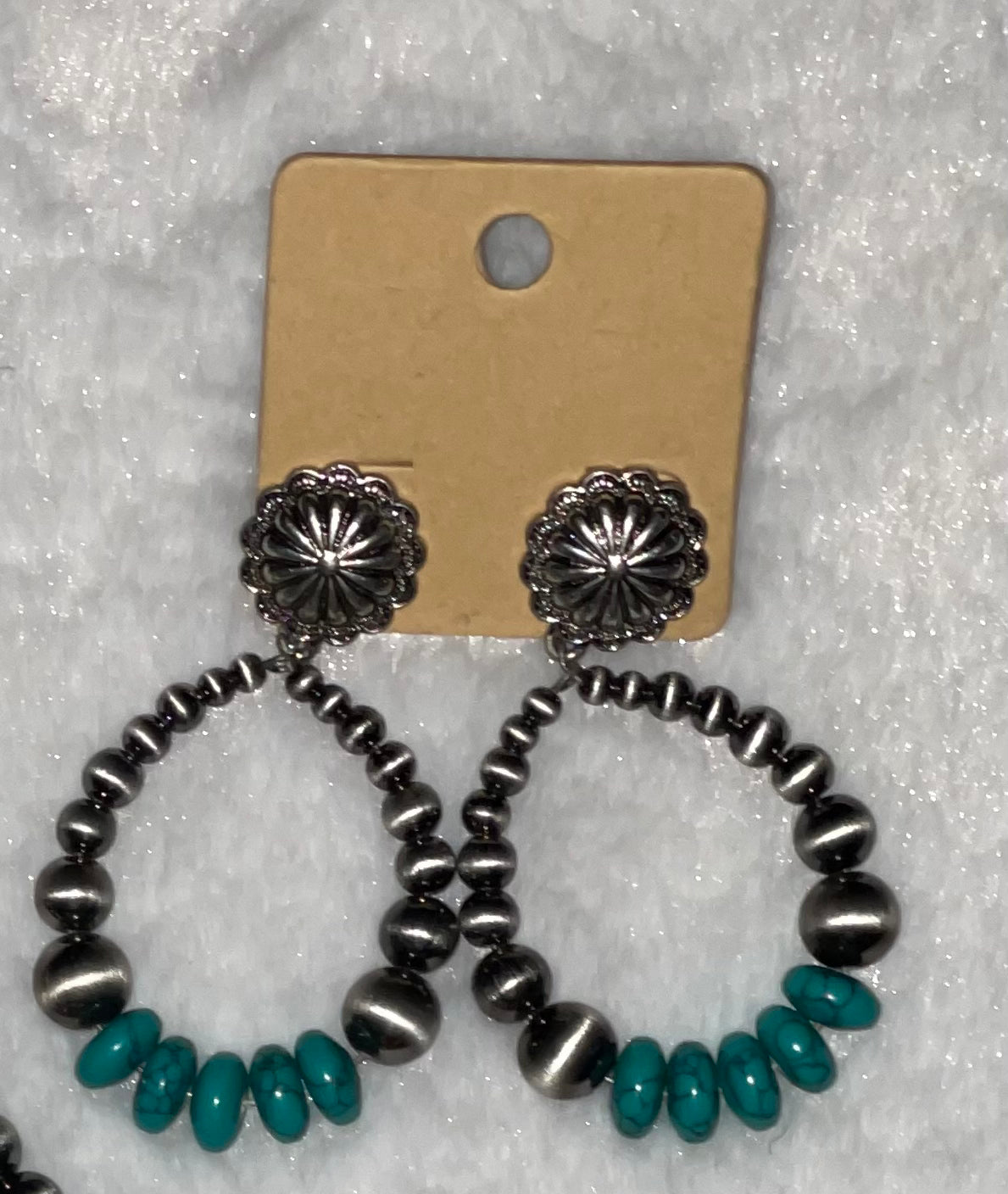 Navajo Pearl Earrings