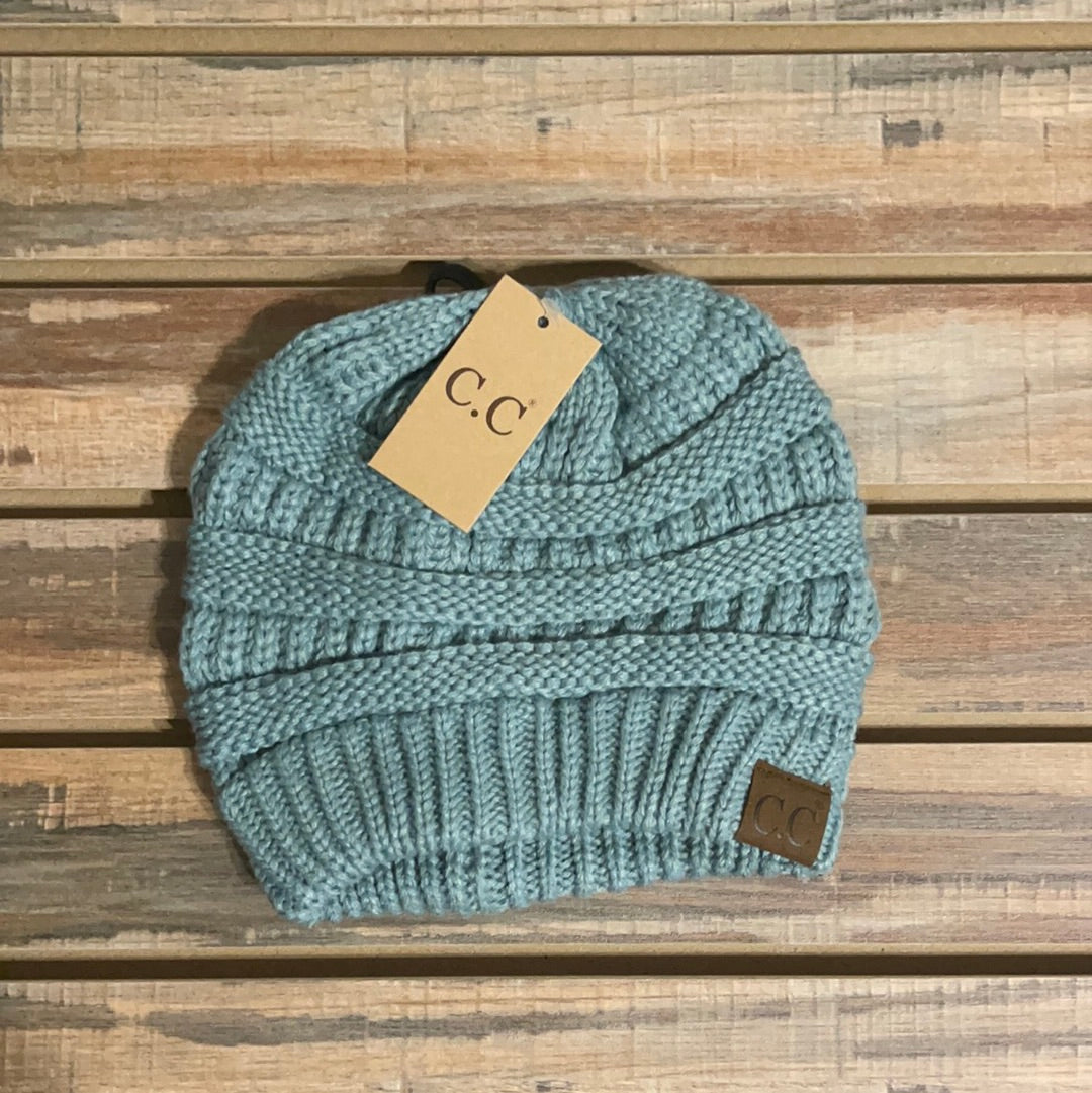 C.C. Exclusives Messy Bun Beanie Tail