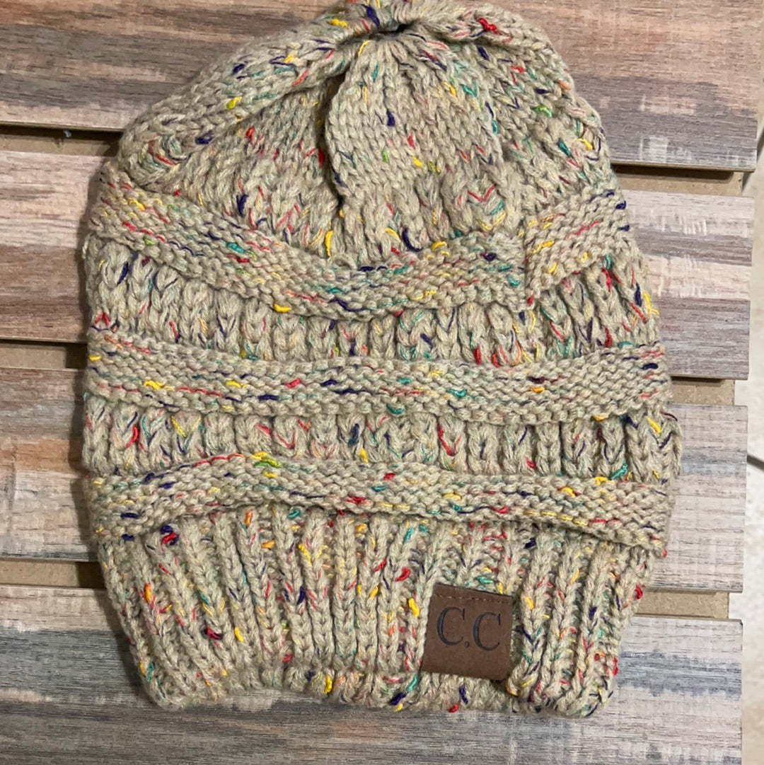 C.C. Exclusives Messy Bun Beanie Tail