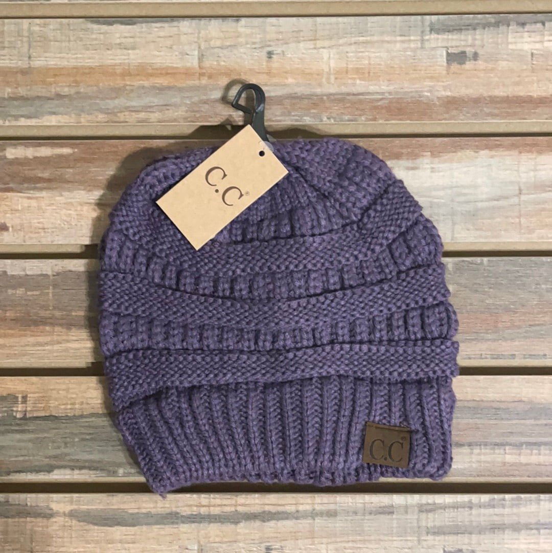 C.C. Exclusives Messy Bun Beanie Tail