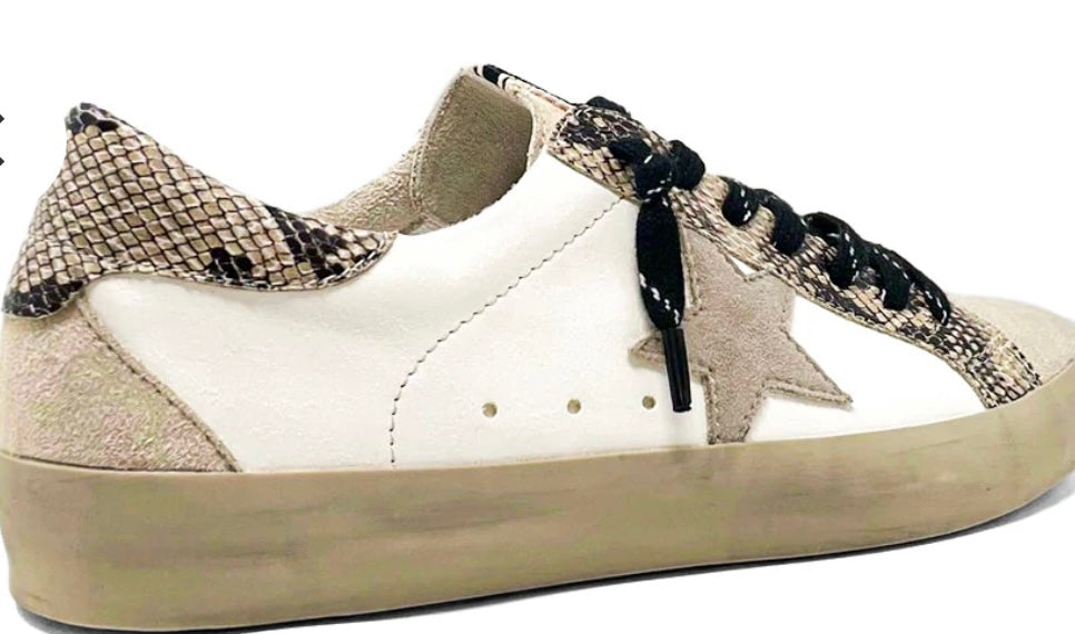 Paquita animal print sneakers