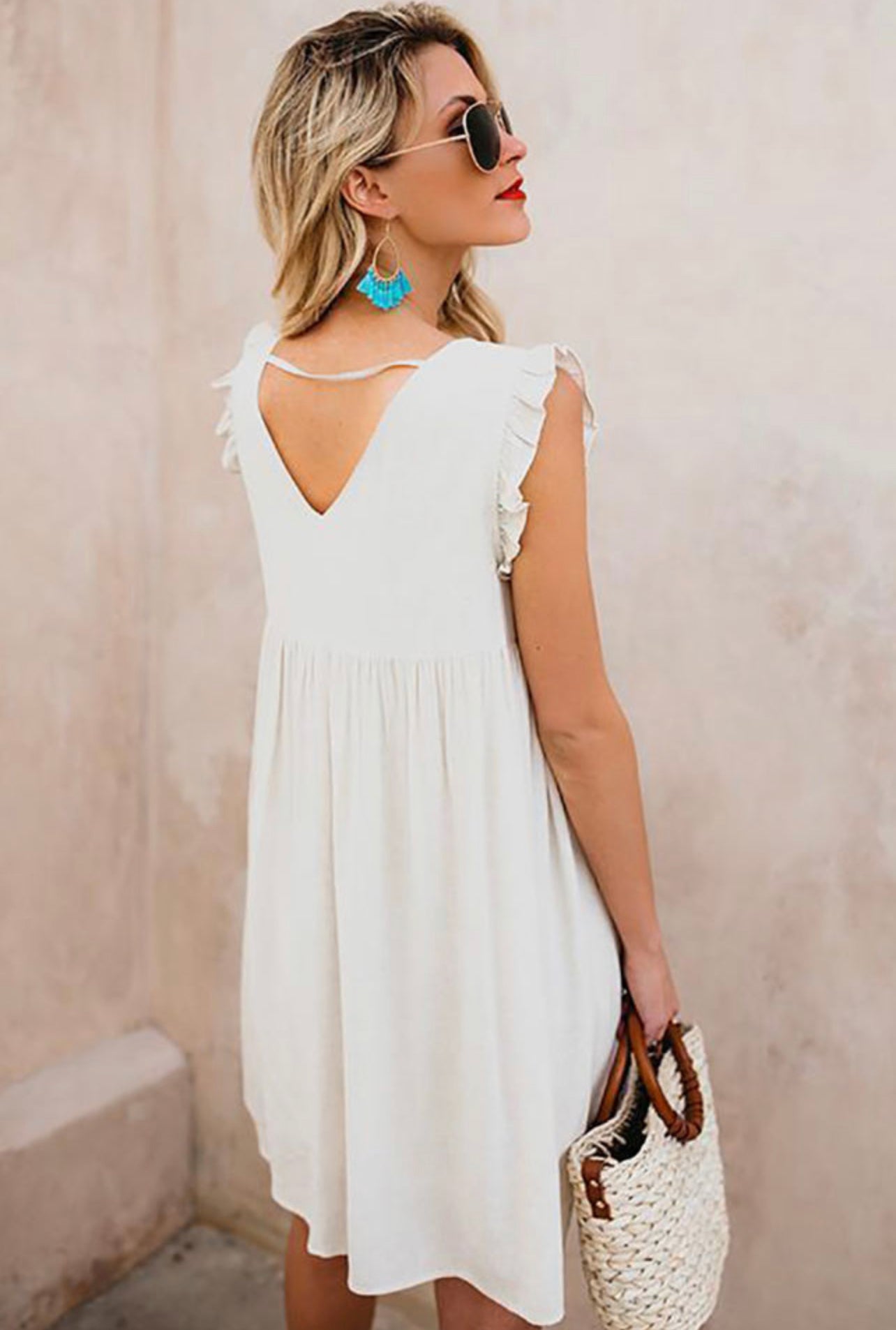 Summer Beach Floral Dress