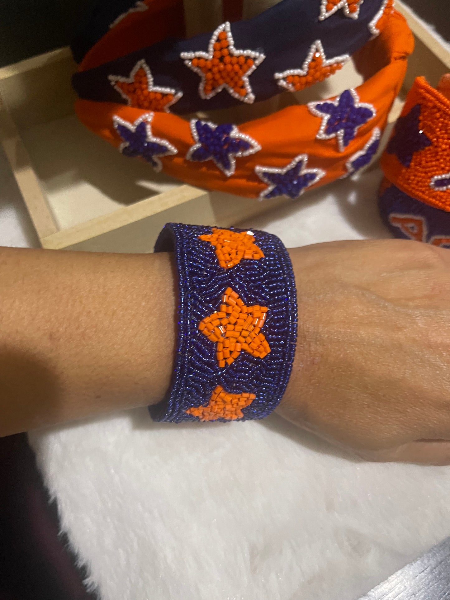 Gameday cuff bracelet