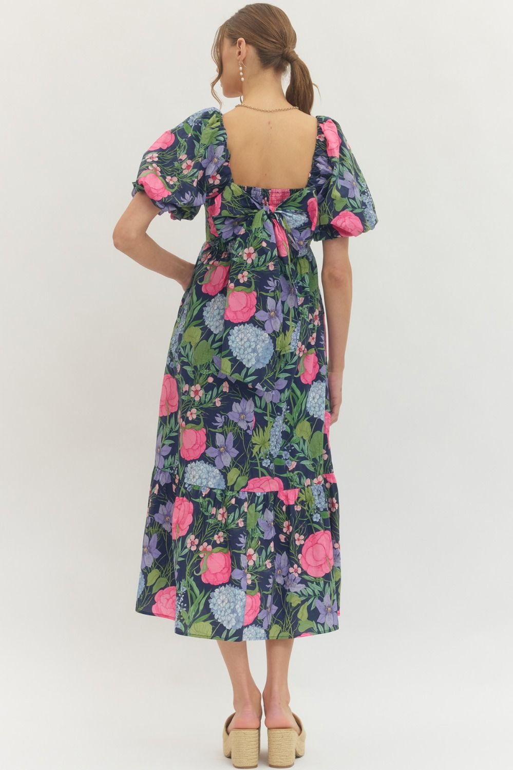 Camille Garden Midi Dress