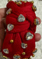 Red headband with Rhinestones