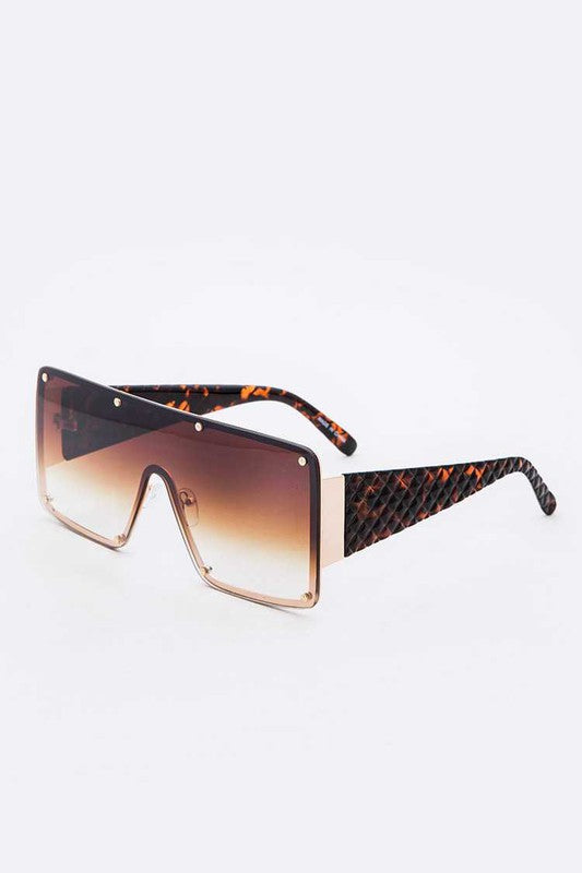 Oversize Square Flat Top Sunnies