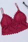 Deep V Lace Bralette Crop Top