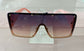 Oversize Square Flat Top Sunnies
