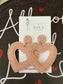 Open Your Heart Bead Earrings