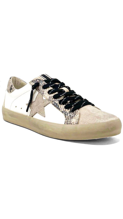 Paquita animal print sneakers