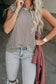 Striped Ruffle Short Sleeve Blouse”