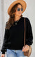 Lantern Sleeve Cropped Knit Sweater