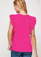 The Beth B Fuchsia Top