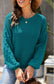 Lantern Sleeve Cropped Knit Sweater