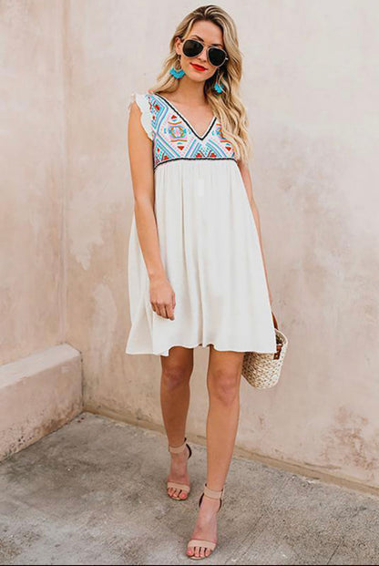Summer Beach Floral Dress
