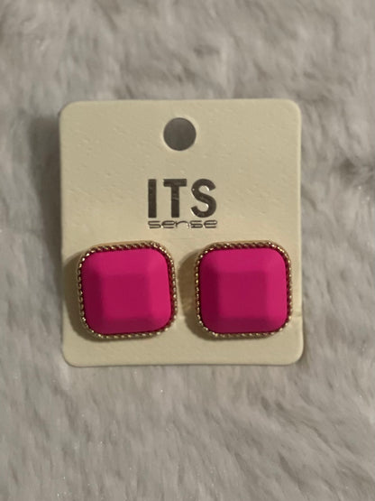 Square Matte Studs