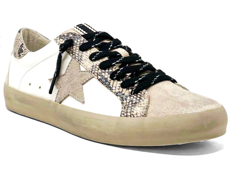 Paquita animal print sneakers