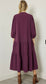 Eunice Eggplant Midi Dress