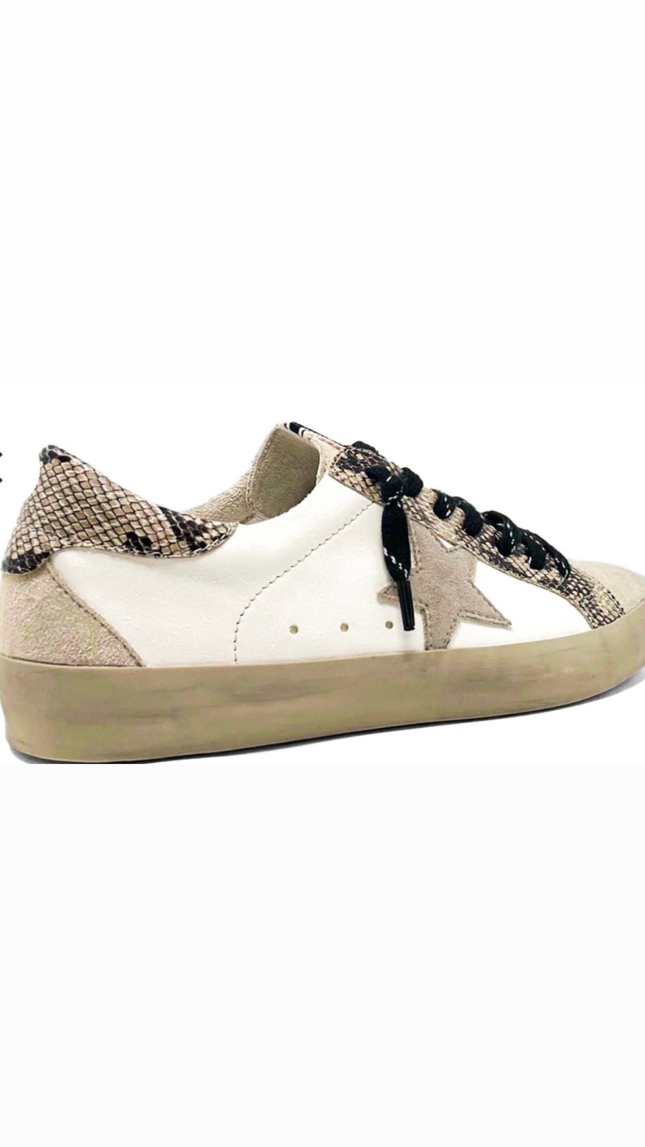 Paquita animal print sneakers