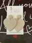 Heart Bead Earrings