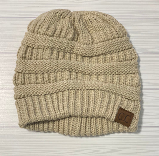 C.C. Exclusives Messy Bun Beanie Tail