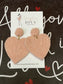 Heart Bead Earrings