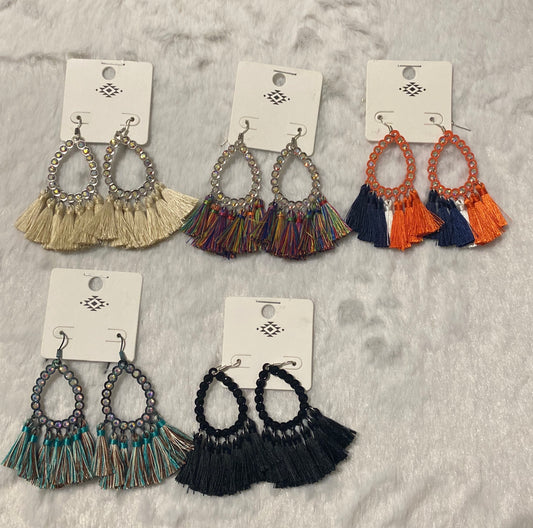 Bling Tassel Earrings