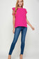 The Beth B Fuchsia Top